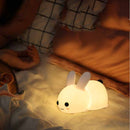 Rabbit LED Night Light Silicone Animal