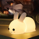 Rabbit LED Night Light Silicone Animal